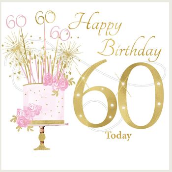 60 ans - Rose