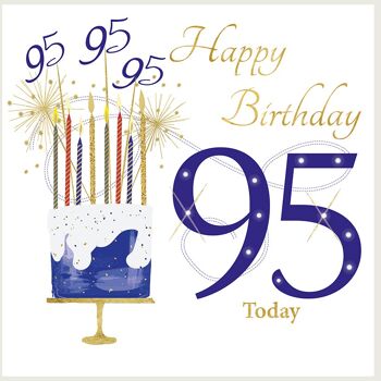 95 ans - Bleu