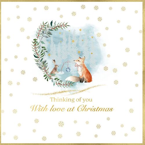 Snowflake - Thinking of you Fox & Rabbit