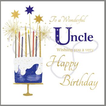 Joyeux anniversaire mon oncle