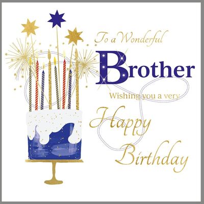 Feliz cumpleaños hermano