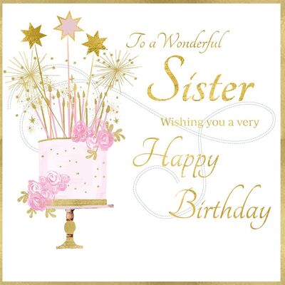 Herzlichen Glückwunsch zum Geburtstag, Schwester