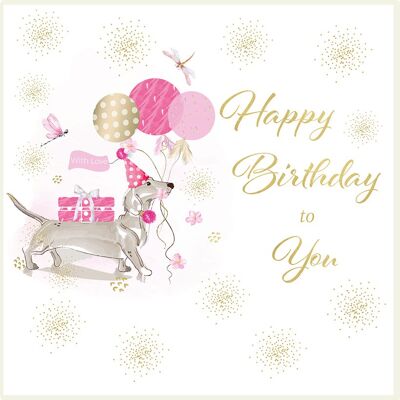 Alles Gute zum Geburtstag - Wursthund