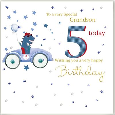 Grandson Age 5 Birthday