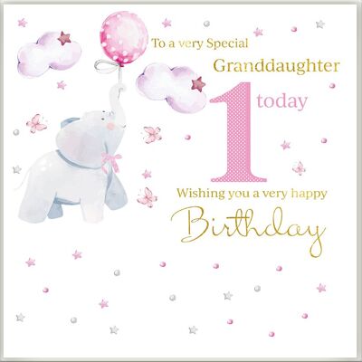 Granddaughter Age 1 Birthday
