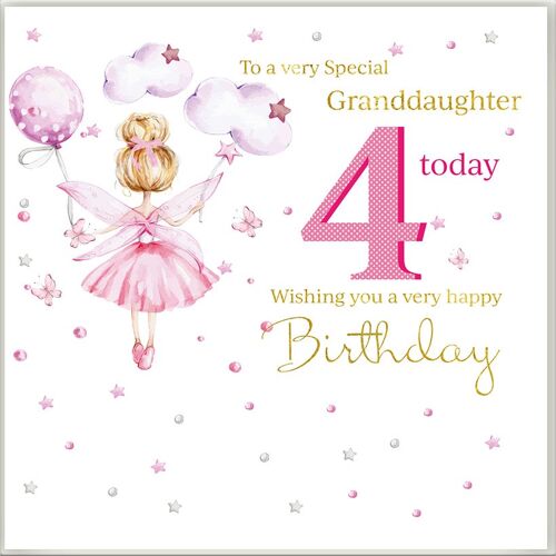 Granddaughter Age 4 Birthday