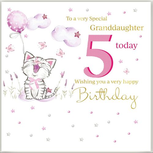 Granddaughter Age 5 Birthday