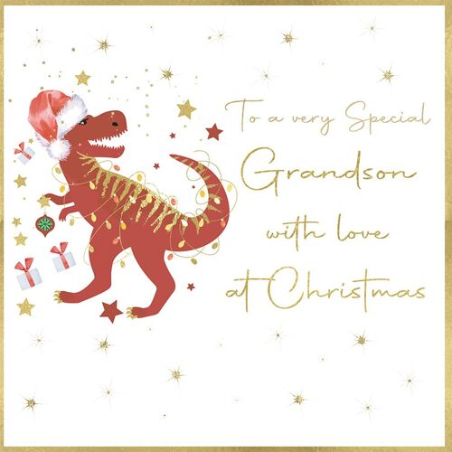 Grandson Christmas Dino