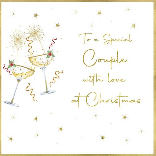 Special Couple Christmas Champagne