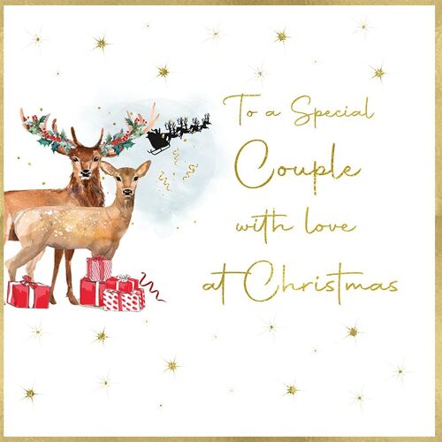 Special Couple Christmas Stag & Deer