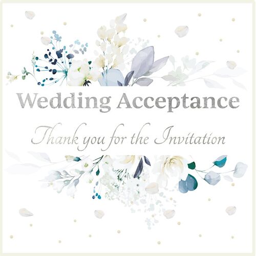 Wedding - Wedding Acceptance