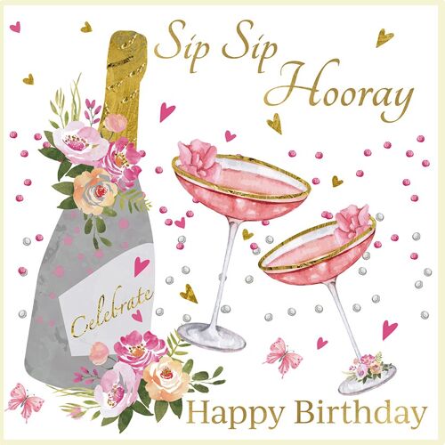 Happy Birthday - Sip Sip Hooray