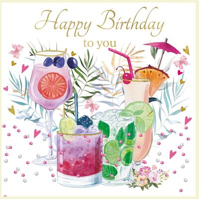 Happy Birthday - Cocktails