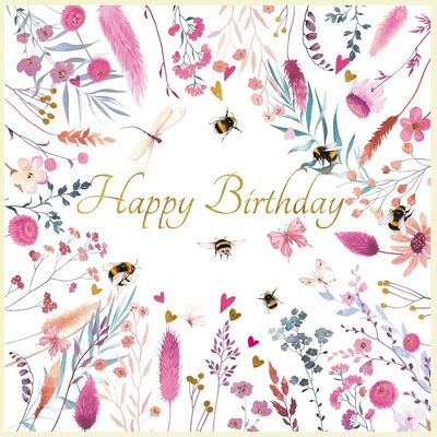 Joyeux anniversaire - Abeilles