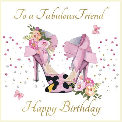 Buon compleanno - Fabulous Friend Shoes