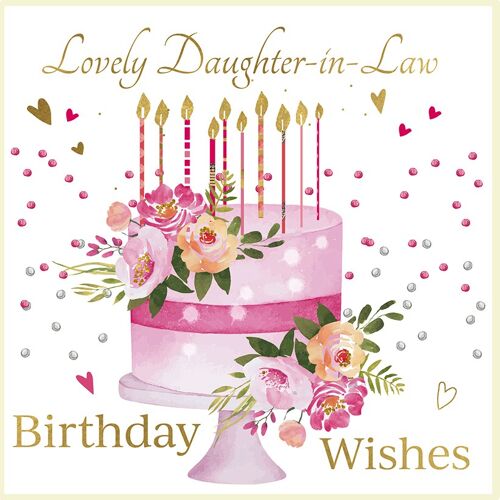 Happy Birthday - Daughter in Law