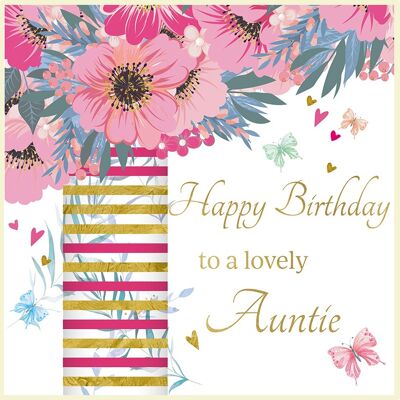 Happy Birthday - Auntie