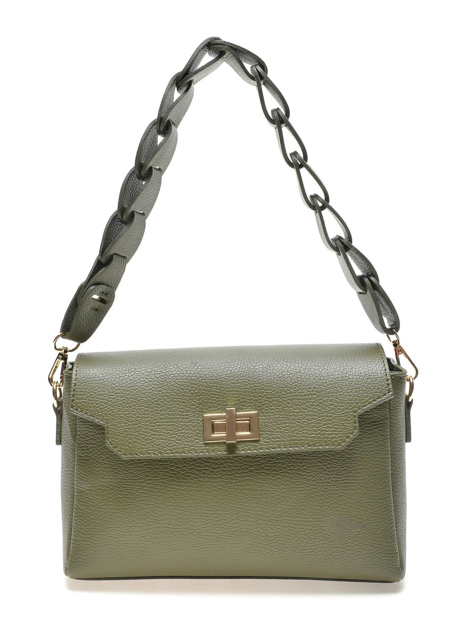 SS23 RM 1810T_VERDE MILITARE_Top Handle Bag