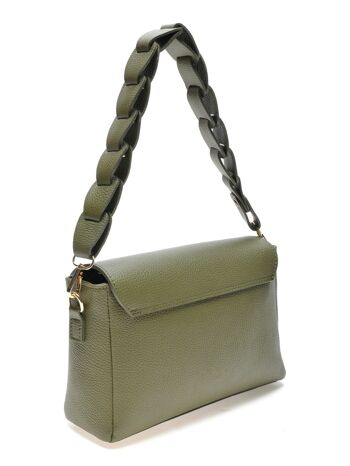 SS23 RM 1810T_VERDE MILITARE_Sac à poignée supérieure 2