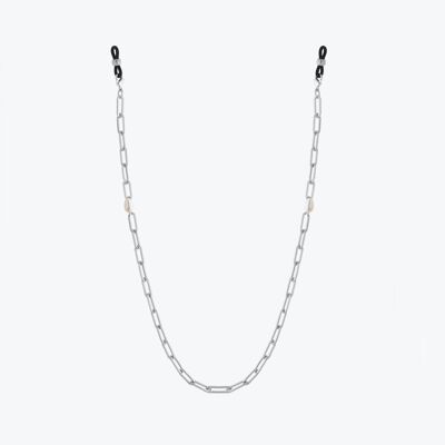 Clarity Sunglasses Chain Silver