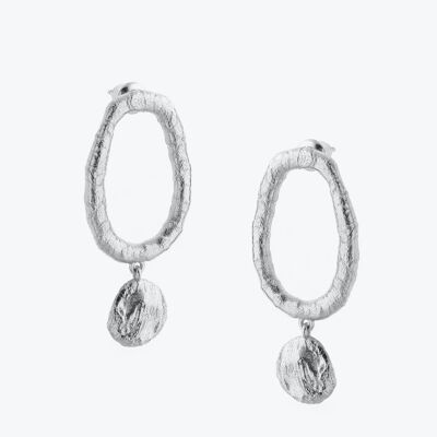 Awe Earrings Silver