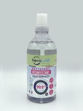 Buy wholesale Disinfectant Cleaner Floors and Surfaces, 100% Vegetable, 1L