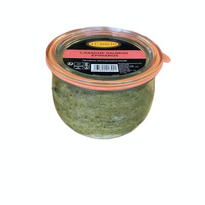 Lachs-Spinat-Lasagne – 370 g