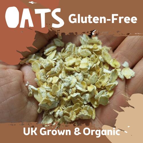 Oats, Organic, Gluten free 10kg