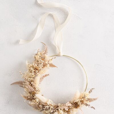 dried flower wreath FLOR