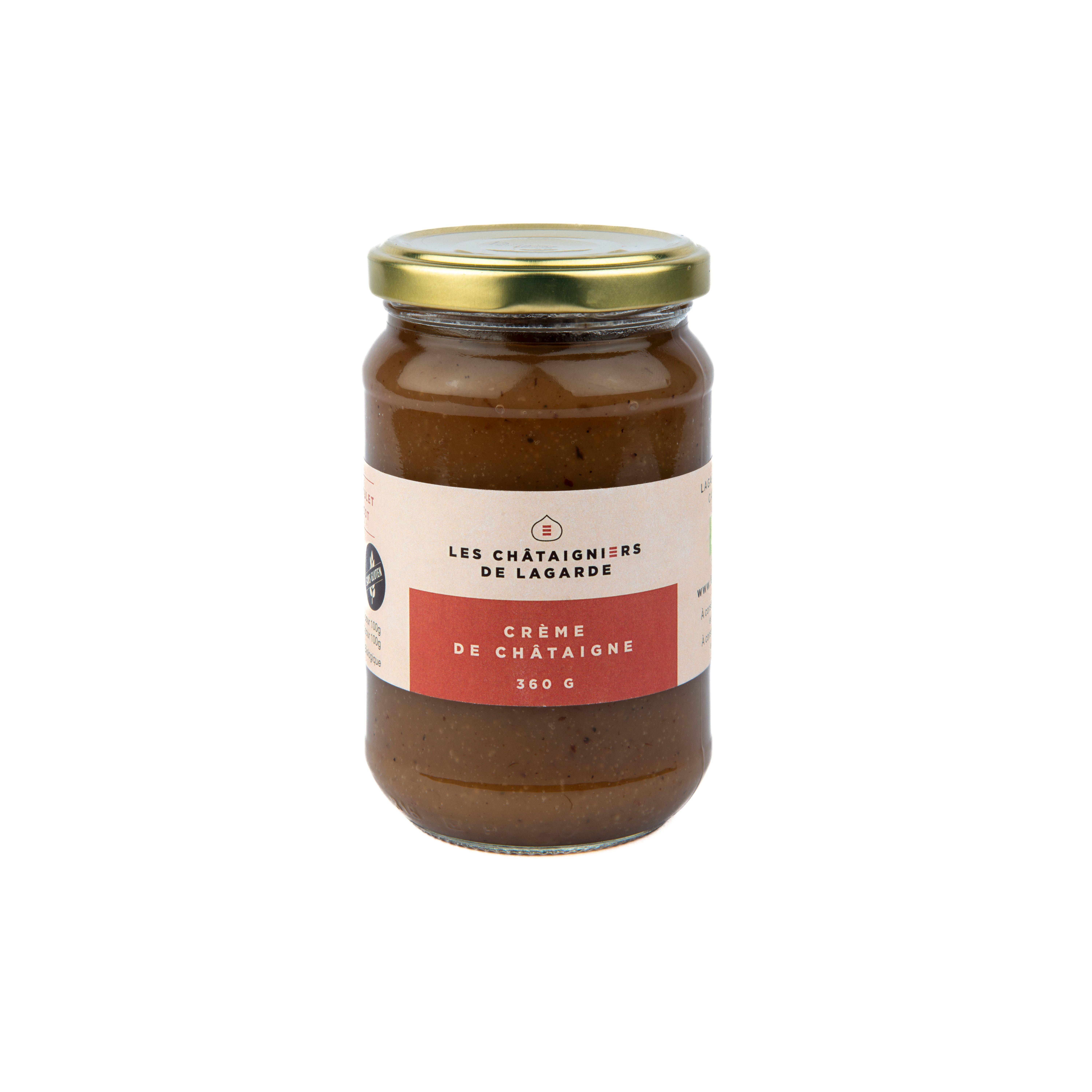 Crema di castagne al Cantal 360g da agricoltura biologica