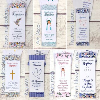 Lot de signets cartes religieuses 2