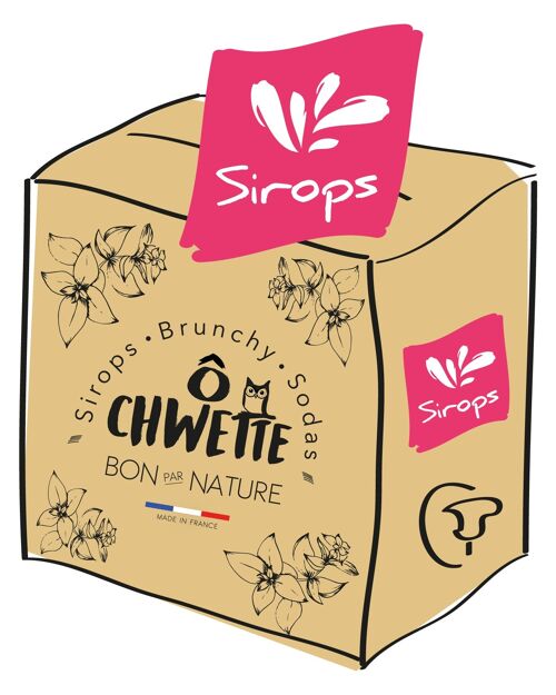 BAG IN BOX SIROP FRAISE