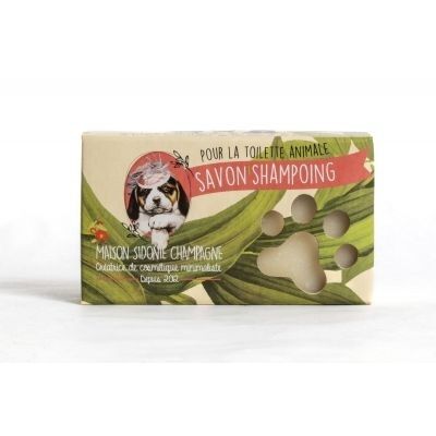 Savon Shampoing solide naturel pour animauxC’est le premier savon saponifié à froid pour la toilette animale