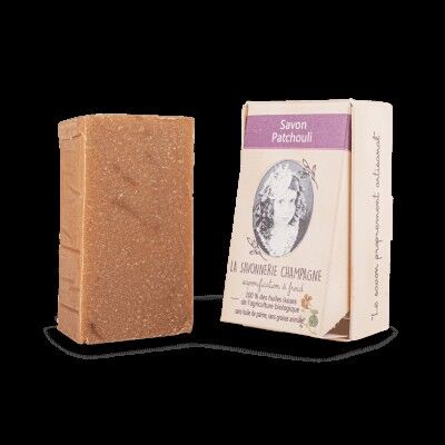 Savon saponifié à froid naturel et bio, patchouli