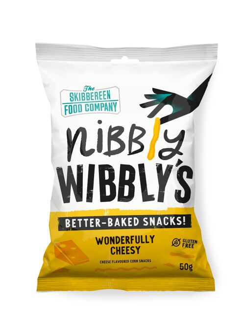 Nibbly Wibbly’s – Wonderfully Cheesy (20 by 50g)