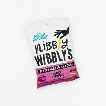 Nibbly Wibbly's - Sweet Barbque (20 par 50g) 4