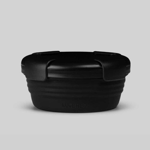 Black Collapsible Lunchbox