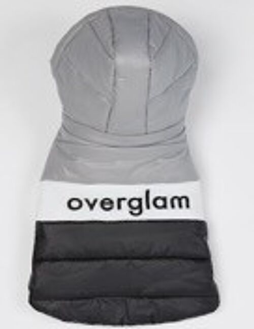 Sleeveless Puffer Jacket with Hood (Grey)