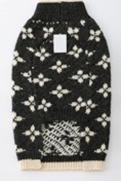 Sleeveless Floral Jacquard Jumper