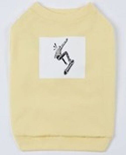 Sweatshirt with Skateboard Print