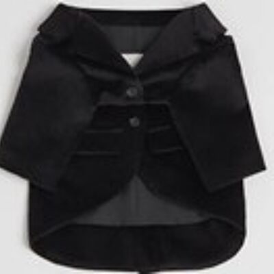 Velvet Suit Jacket (black)
