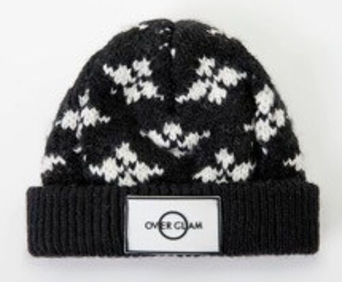 Floral Jacquard Woolen Hat