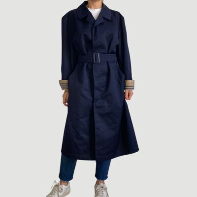 Blue Trench Coat