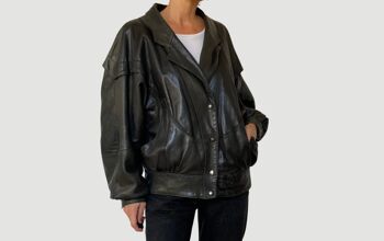 Blouson en cuir Bomber Modèle 1. 1