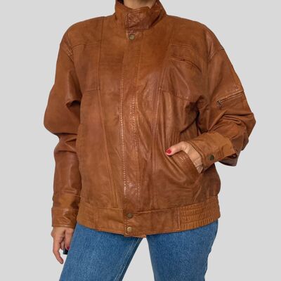 Vintage Brown Bomber jacket