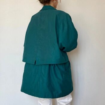 Parka verte vintage 5