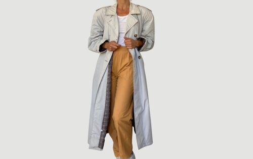 Ivory Trench Coat