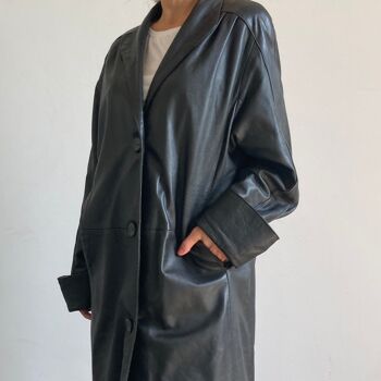 Trench cuir léger Modèle 1. 3