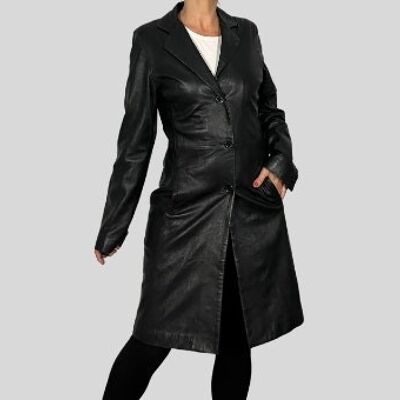 Vintage Lightweight Leather trench