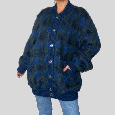 Vintage Mohair cardigan jacket